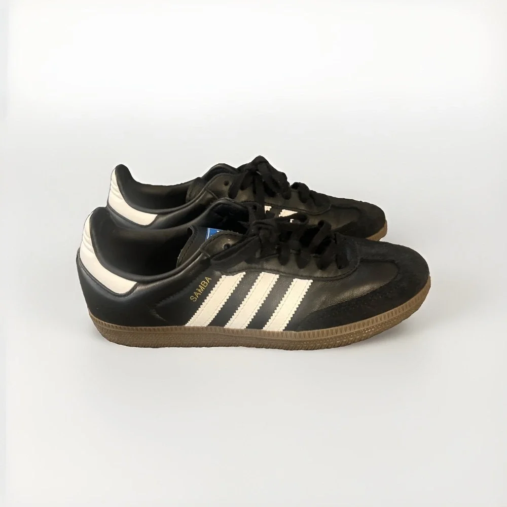 Adidas Samba OG Unisex Size 6 Sneakers Core Black And Cloud White